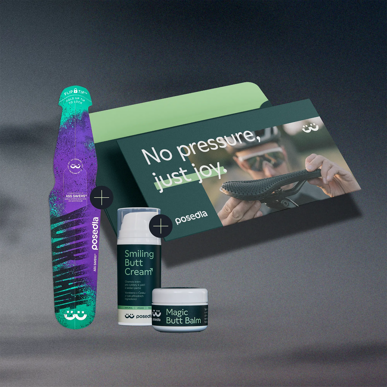 Black FriNAY balíček: Joyseat dárková karta + Smiling Butt Cream + Magic Butt Balm + Ass Saver